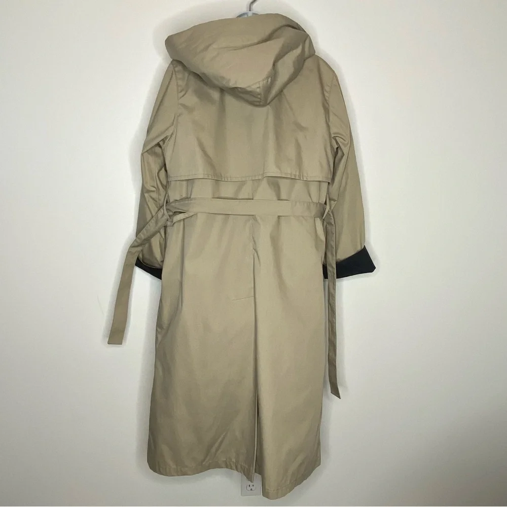 London Fog Vintage Classic Cream Tan Trench Coat